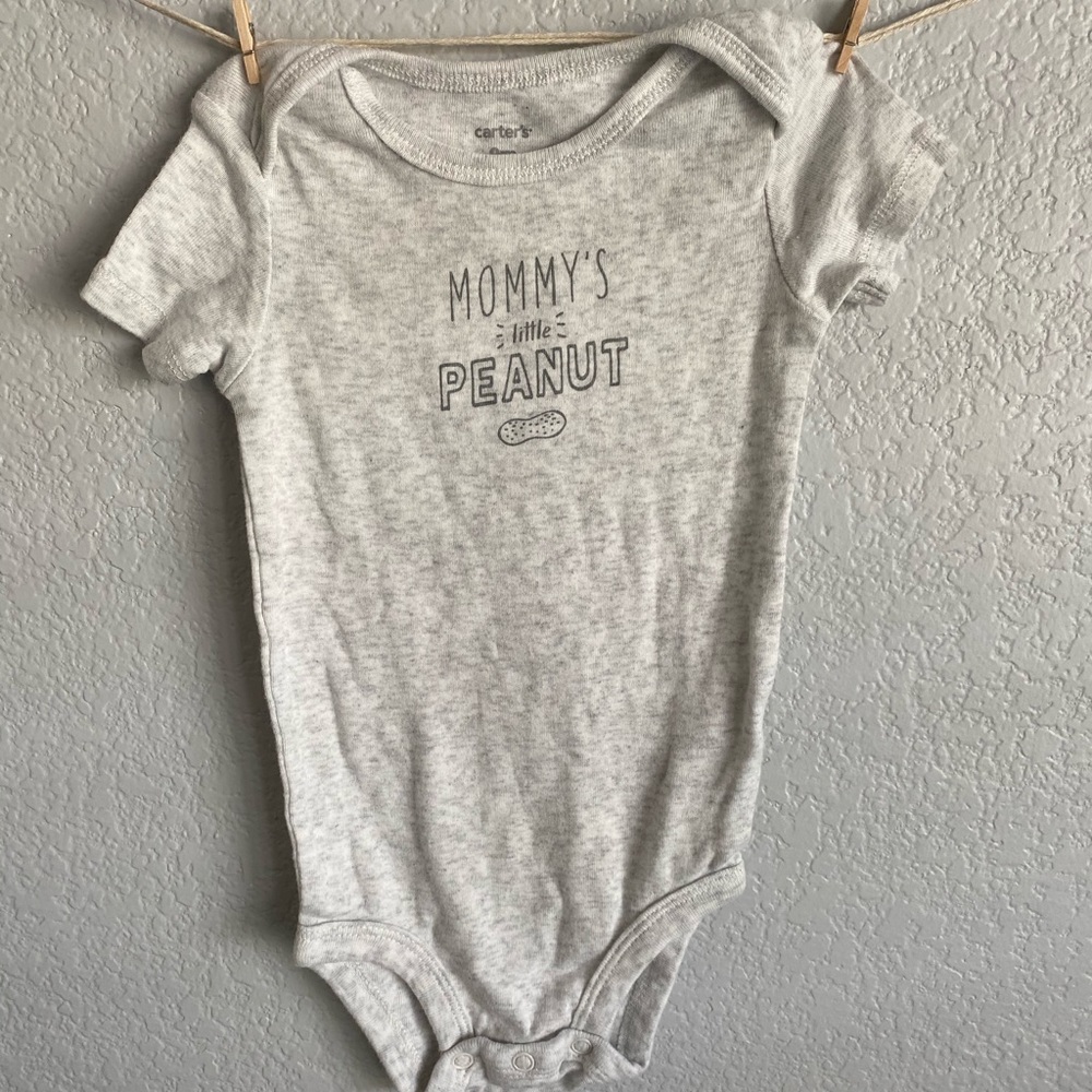 Gray onesie